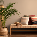 Solid Color Wallpaper with a Warm Earthy Tone in Desert Sand - D425