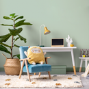 Modern Solid Color Wallpaper with a Minimalist Aesthetic in Light Green - D467