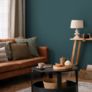 Solid Color Wallpaper in Dark Teal - D470