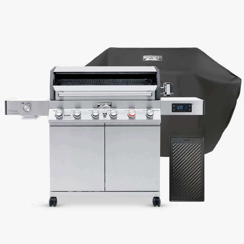 Denali 605Pro | Stainless Smart Tech Propane Gas Grill