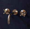 Handcrafted Wall Mounted Faucet, Snake Style