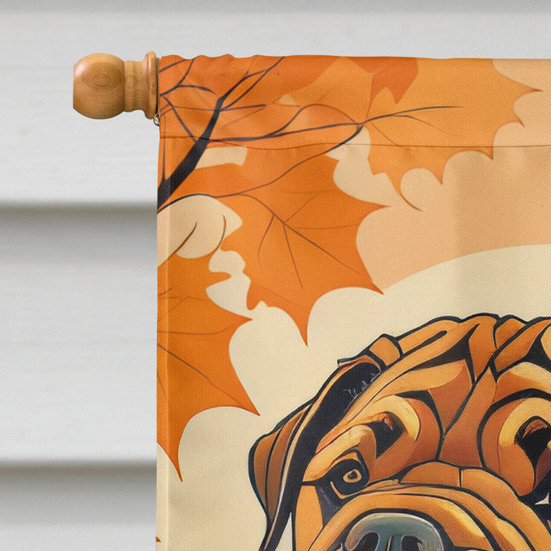 Shar Pei Fall House Flag