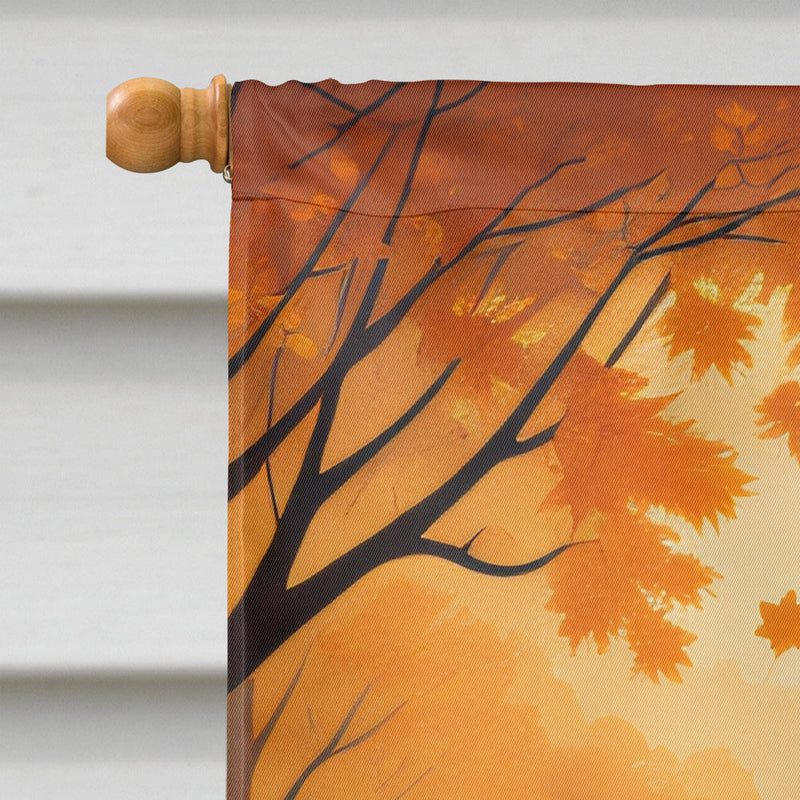 Sheltie Fall House Flag