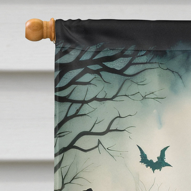 La Llorona Skeleton Spooky Halloween House Flag