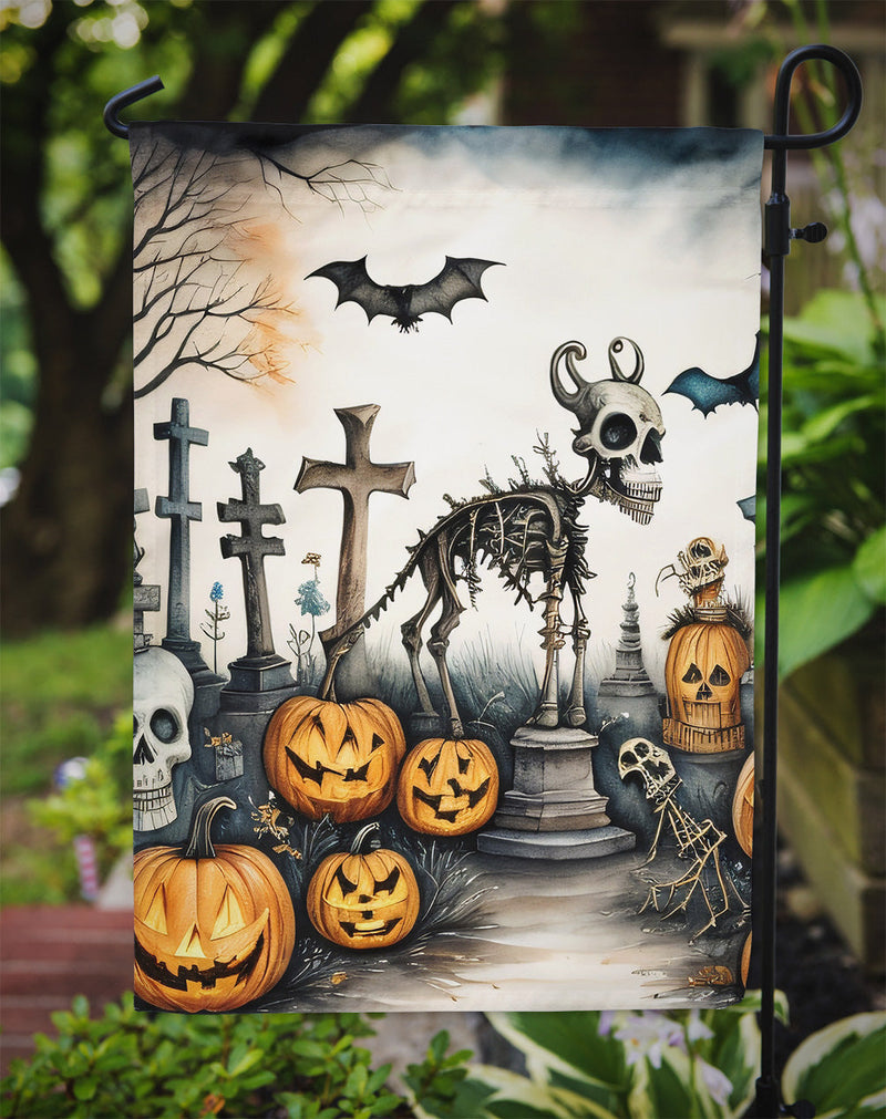 Pet Cemetery Spooky Halloween Garden Flag