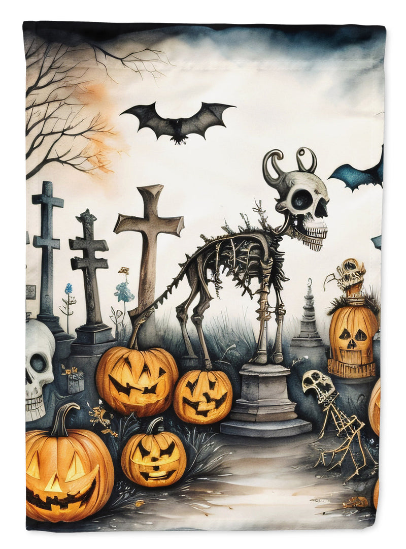 Pet Cemetery Spooky Halloween Garden Flag