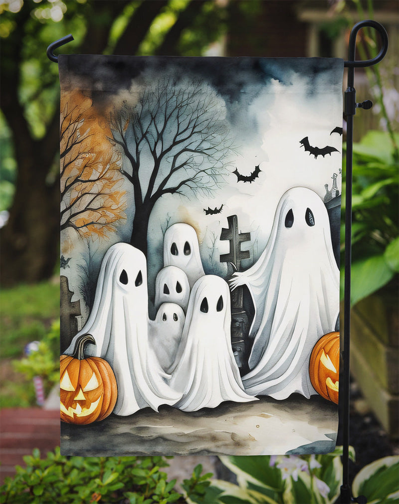 Ghosts Spooky Halloween Garden Flag