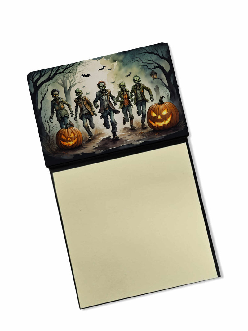 Zombies Spooky Halloween Sticky Note Holder