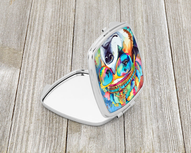 Akita Hippie Dawg Compact Mirror