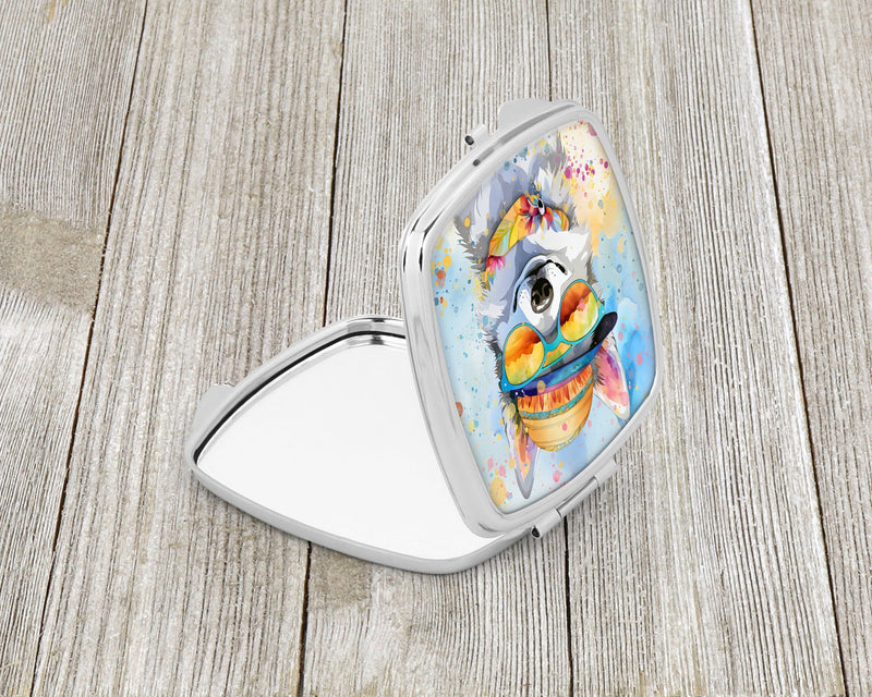 Alaskan Klee Kai Hippie Dawg Compact Mirror