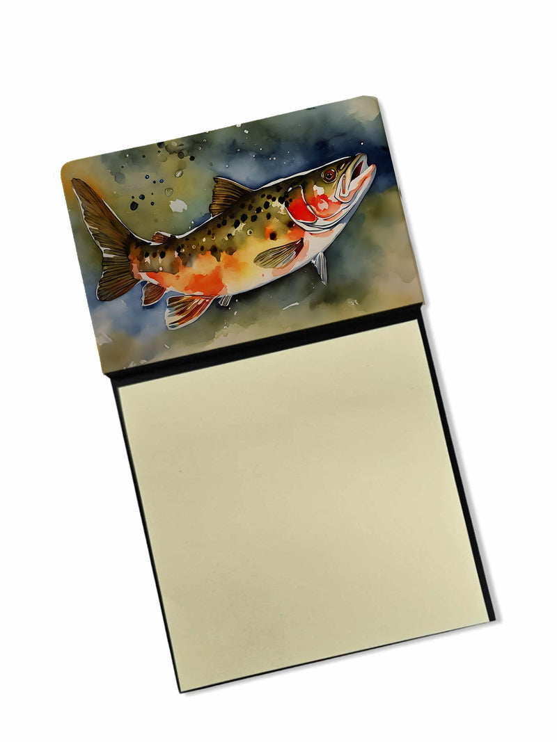 Brook Trout Sticky Note Holder