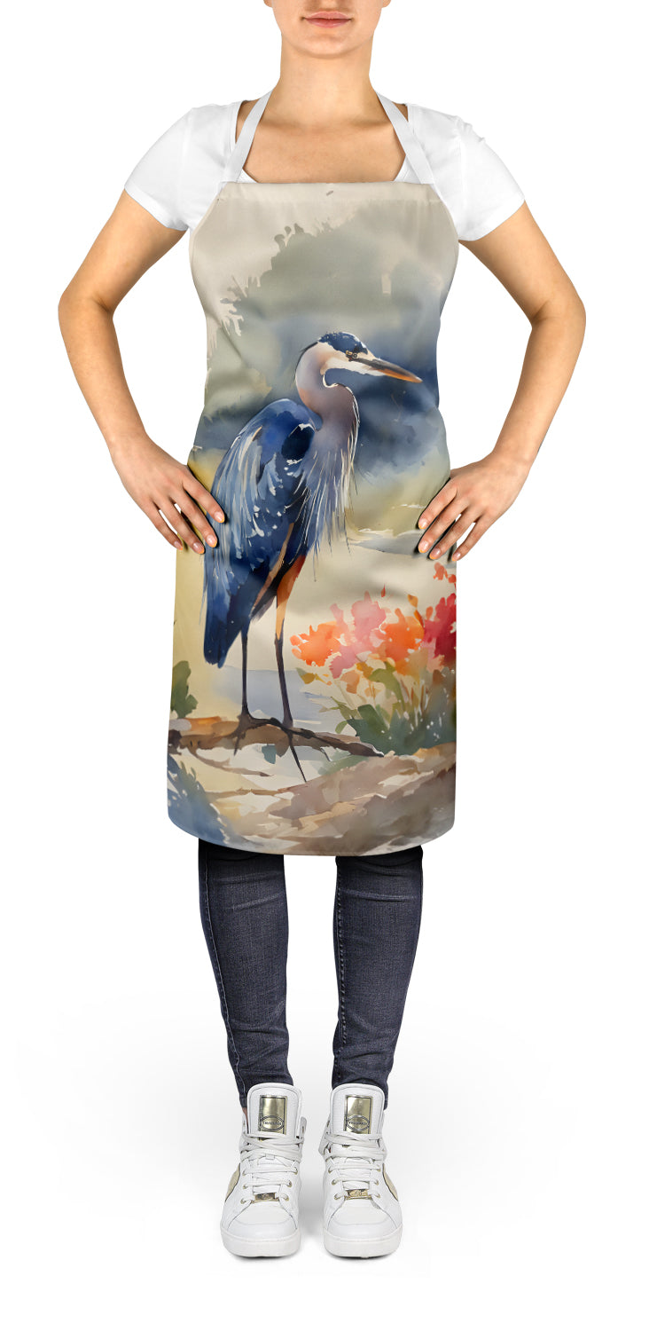 Blue Heron Apron