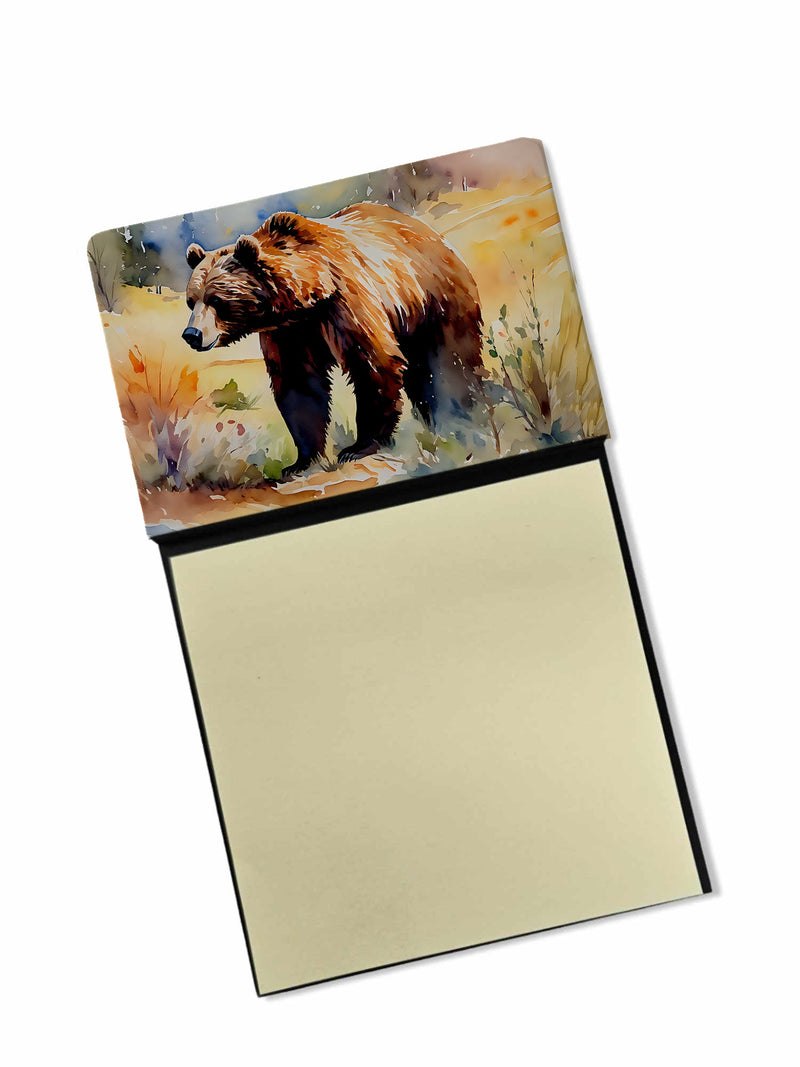 Grizzly Bear Sticky Note Holder