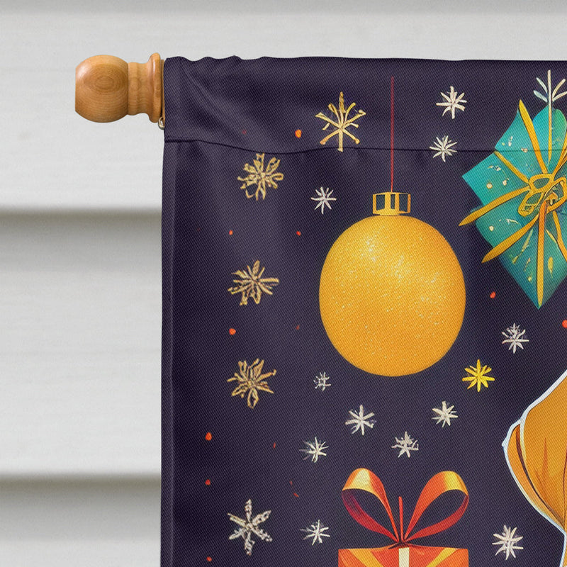 Labrador Retriever Holiday Christmas House Flag