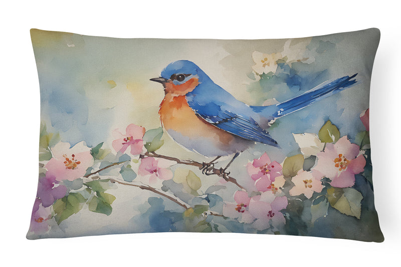 Bluebird Throw Pillow