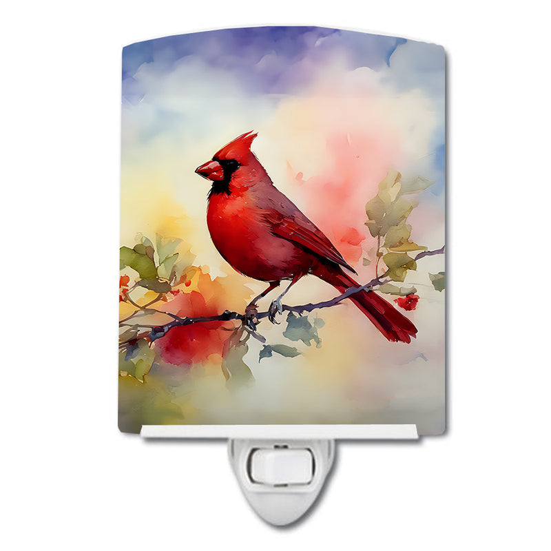 Cardinal Ceramic Night Light