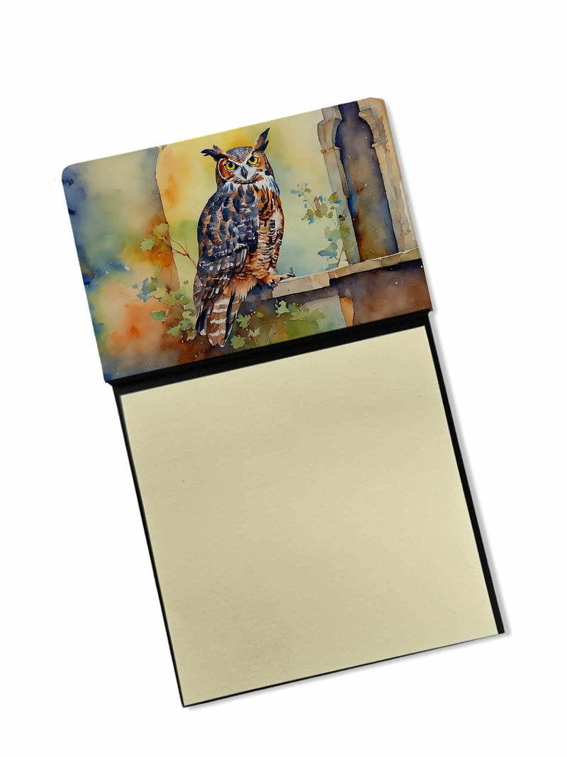 Great Horned Owl Sticky Note Holder