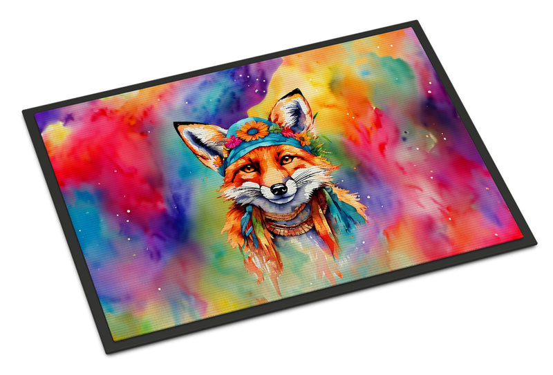 Hippie Animal Fox Doormat