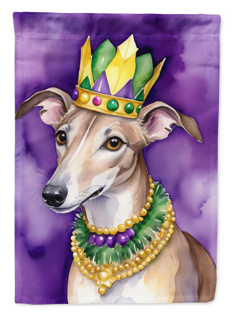 Greyhound King of Mardi Gras House Flag