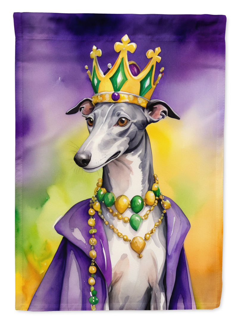 Greyhound King of Mardi Gras House Flag