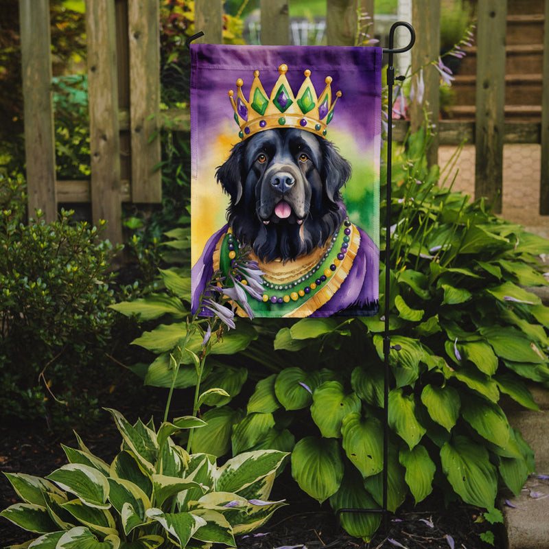 Newfoundland King of Mardi Gras Garden Flag