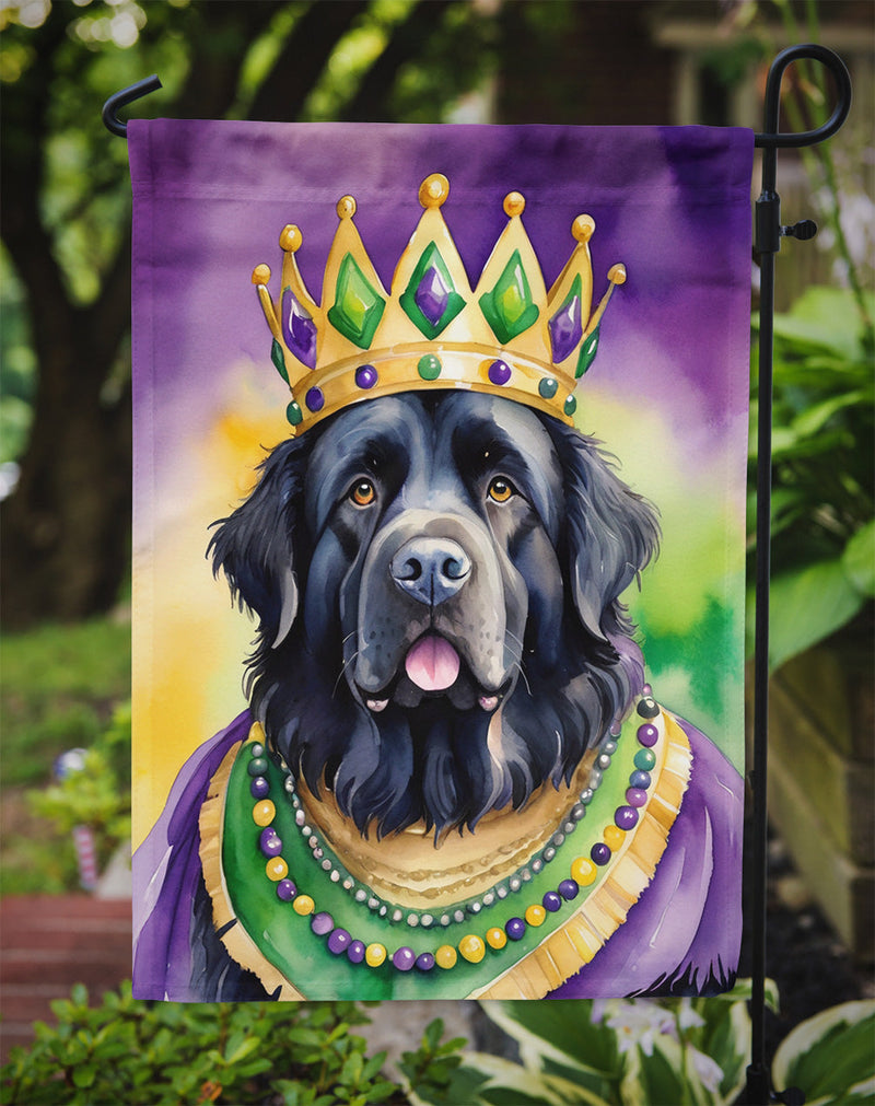 Newfoundland King of Mardi Gras Garden Flag