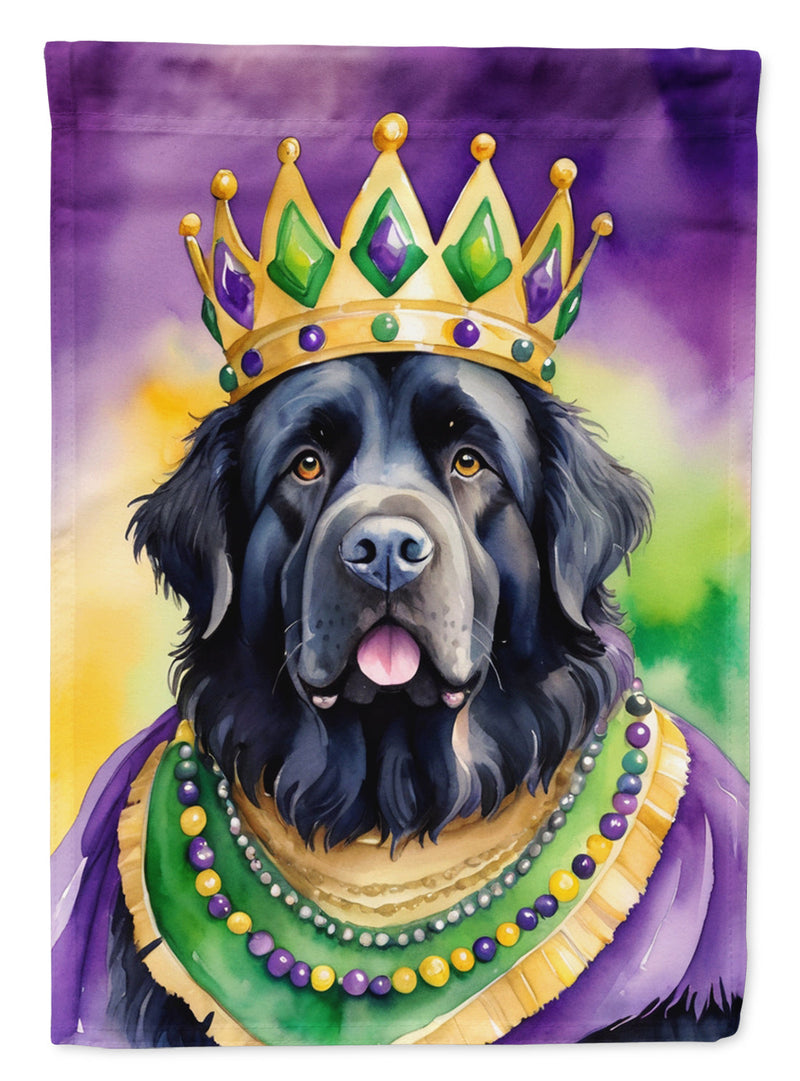 Newfoundland King of Mardi Gras Garden Flag