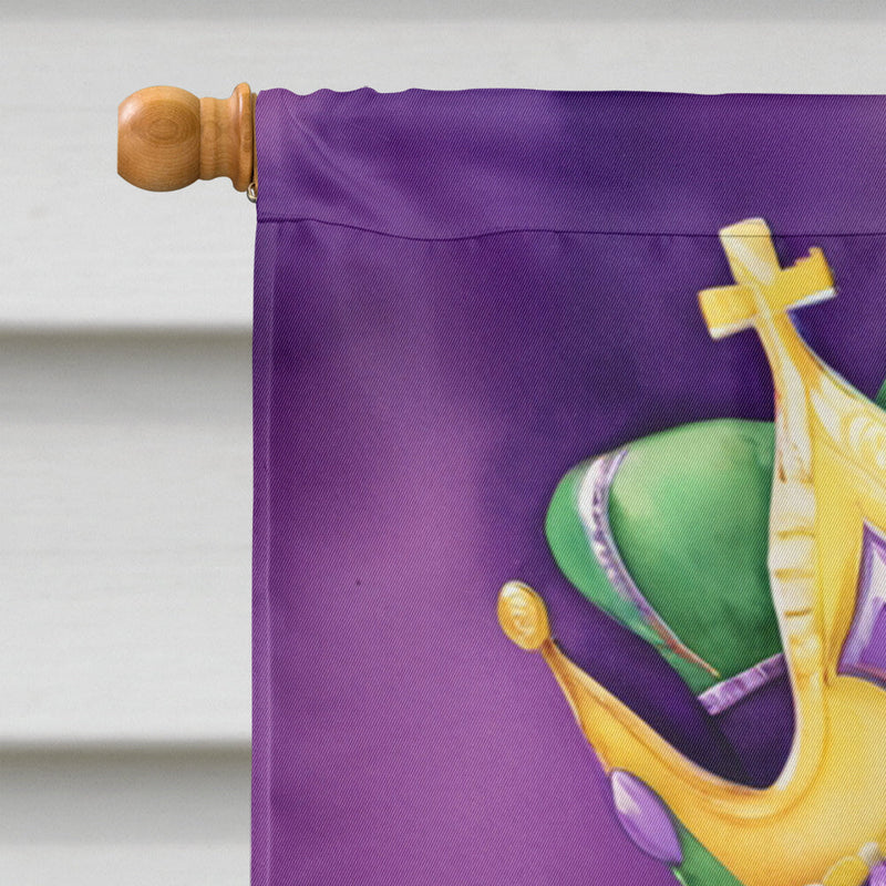 Redbone Coonhound King of Mardi Gras House Flag