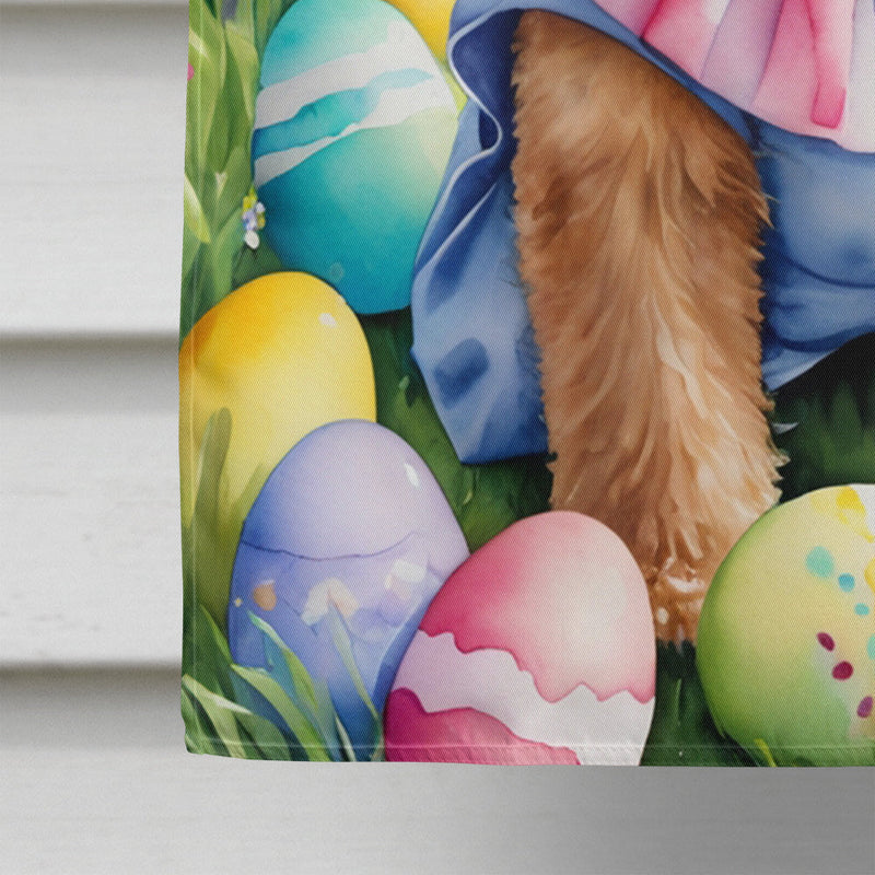 Lakeland Terrier Easter Egg Hunt House Flag