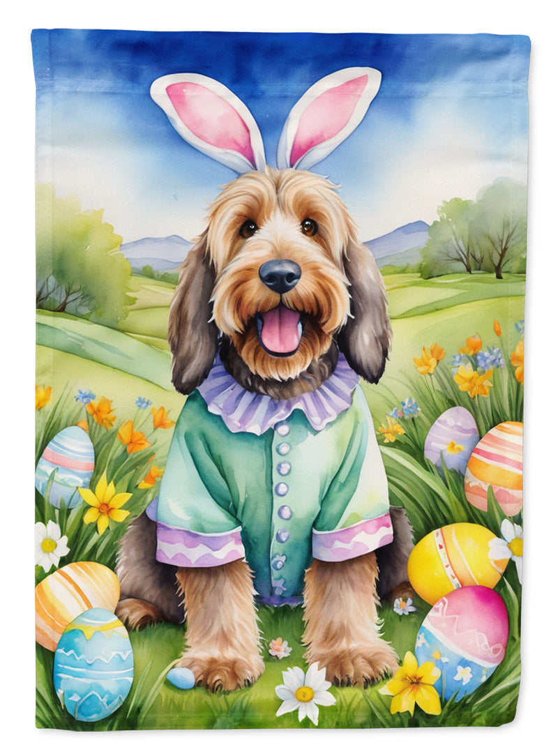 Otterhound Easter Egg Hunt Garden Flag