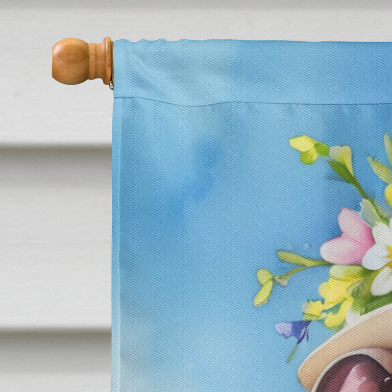 Whippet Easter Egg Hunt House Flag