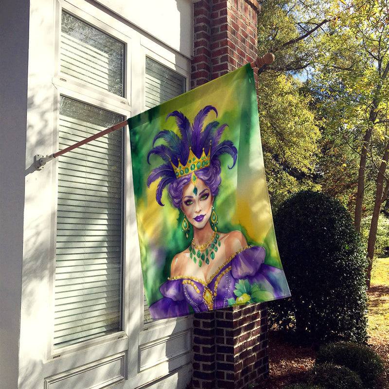 Queen of Mardi Gras House Flag