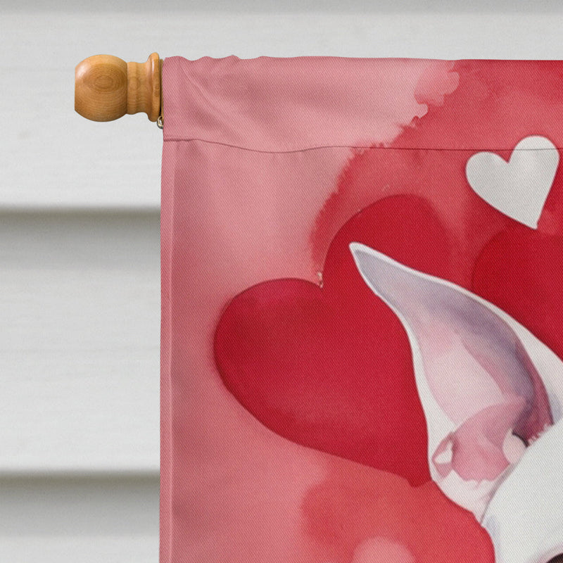 Pit Bull Terrier My Valentine House Flag