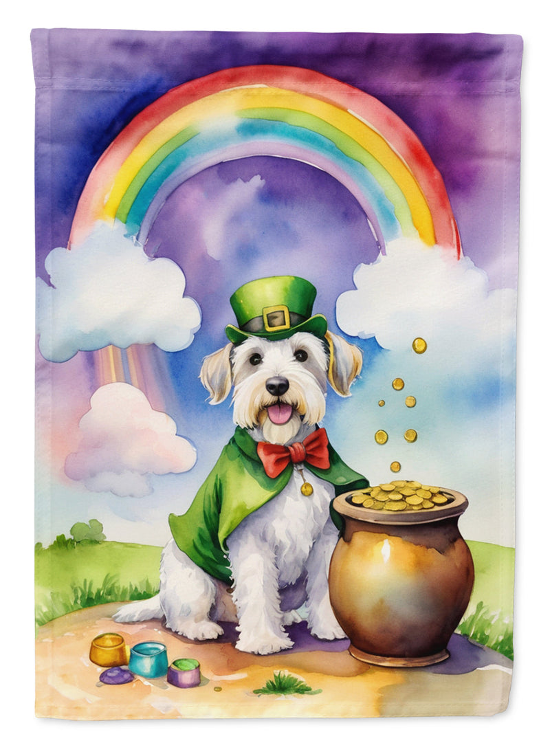 Sealyham Terrier St Patrick's Day House Flag