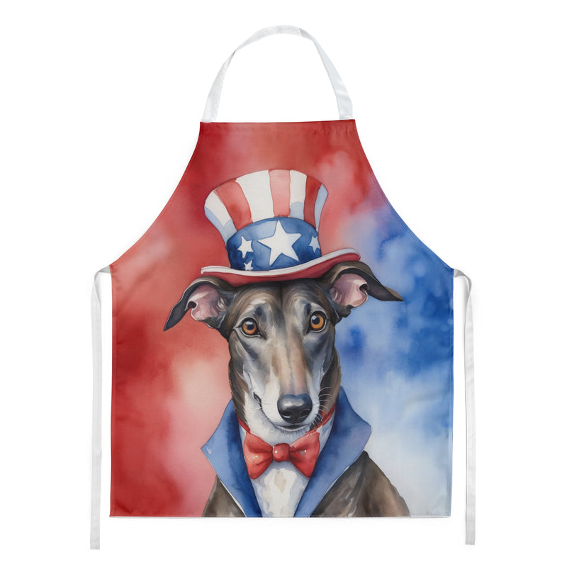 Greyhound Patriotic American Apron