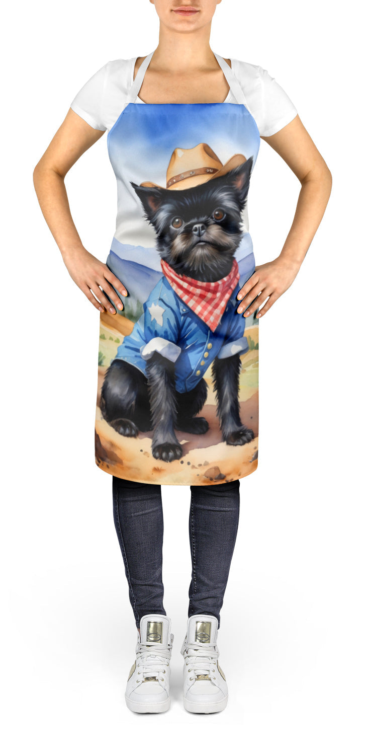 Affenpinscher Cowboy Welcome Apron