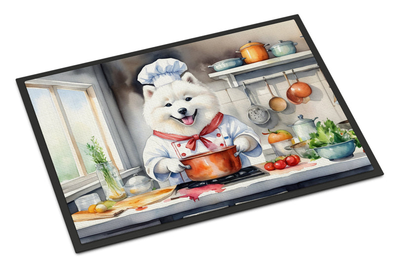 Samoyed The Chef Doormat