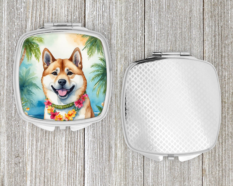 Akita Luau Compact Mirror