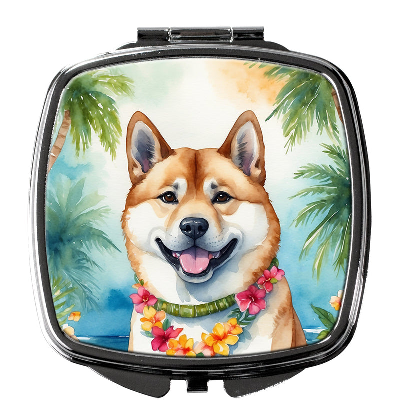 Akita Luau Compact Mirror