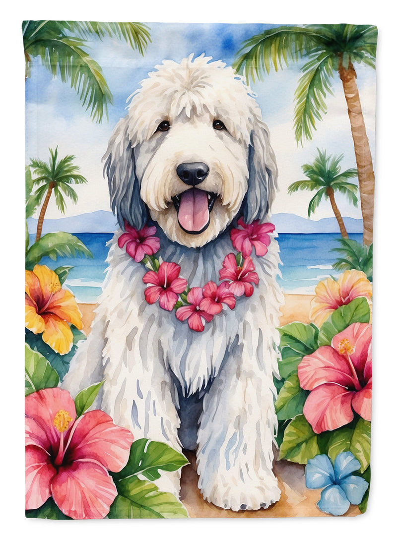 Komondor Luau House Flag