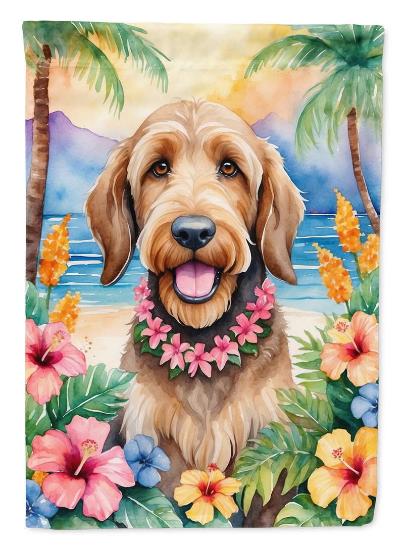 Otterhound Luau House Flag