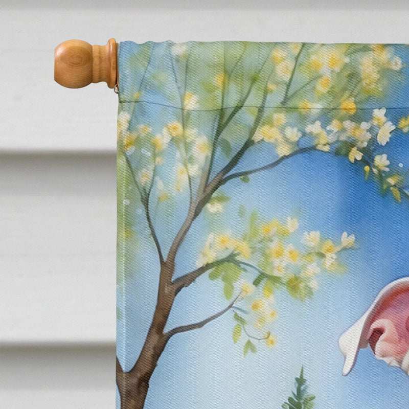 Pit Bull Terrier Spring Path House Flag