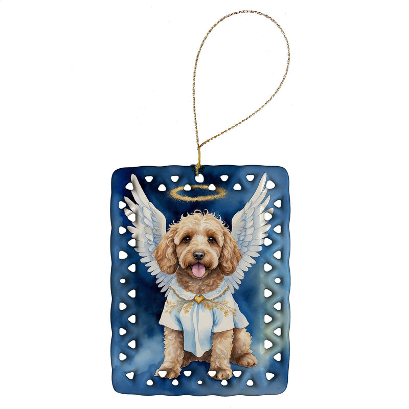 Cockapoo My Angel Porcelain Ornament