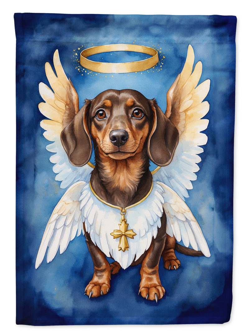 Dachshund My Angel Garden Flag