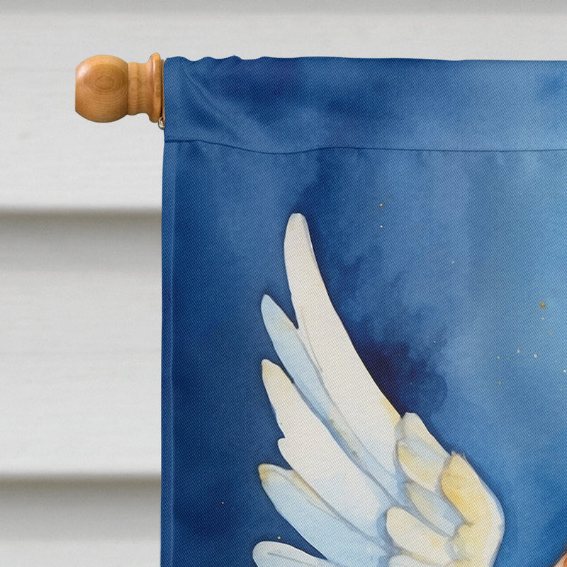 Dachshund My Angel House Flag