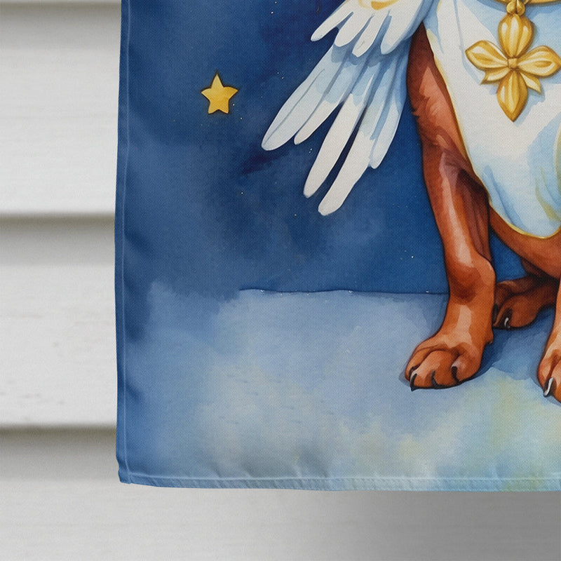 Dachshund My Angel House Flag