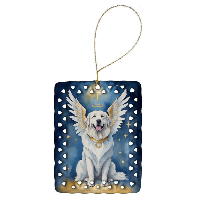 Great Pyrenees My Angel Porcelain Ornament