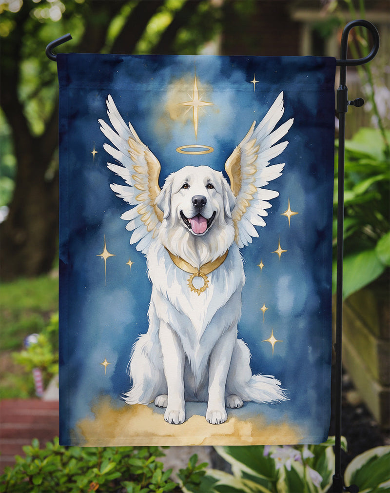 Great Pyrenees My Angel Garden Flag