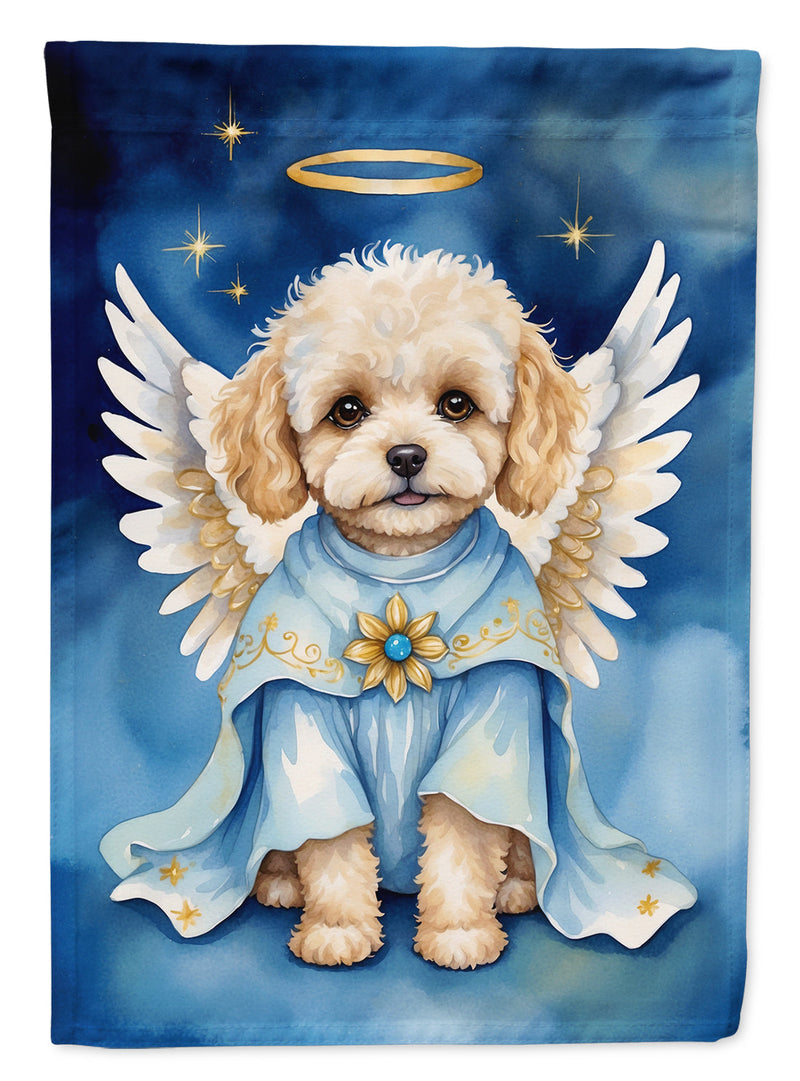 Maltipoo My Angel Garden Flag