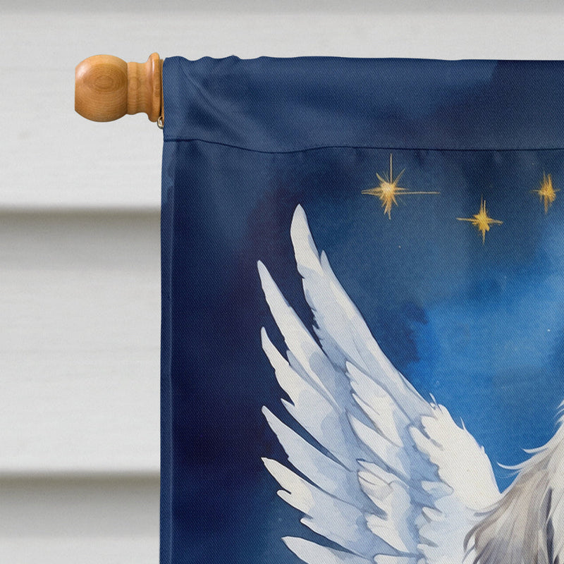 Old English Sheepdog My Angel House Flag